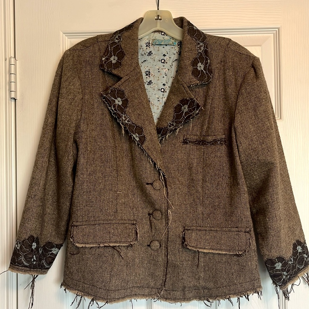 Prince by Jessica Simpson, Women’s tweed jacket, size large